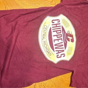 Central Michigan Chippewas Maroon T-Shirt